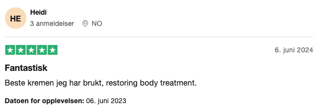 body treatment 6. juni